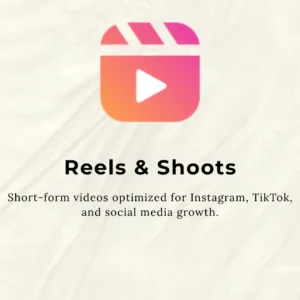 instagram reel shoot